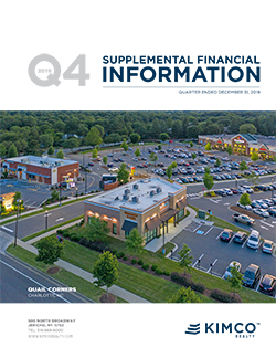 2019-2020 Quarter Supplemental Information, covers