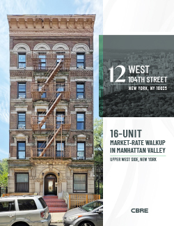 12 West 104th Street, OM