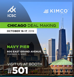 ICSC Chicago, Booth #501, October 16-17, 2019