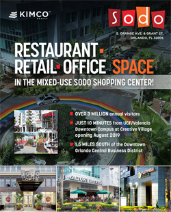 Space for Lease in Orlando's Desirable SODO District!