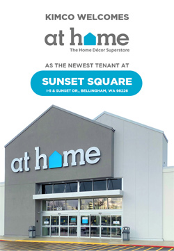 Kimco Welcomes At Home as the Newest Tenant at Sunset Square