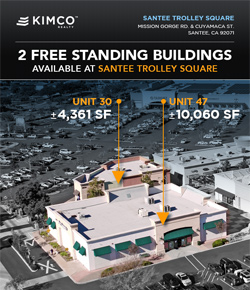 2 Free Standing Buildings Available at Santee Trolley Square!